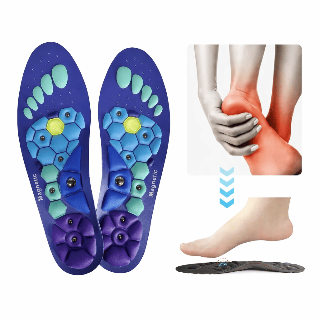 Magnetic Comfortable Acupoint Massage Insoles - Groffit