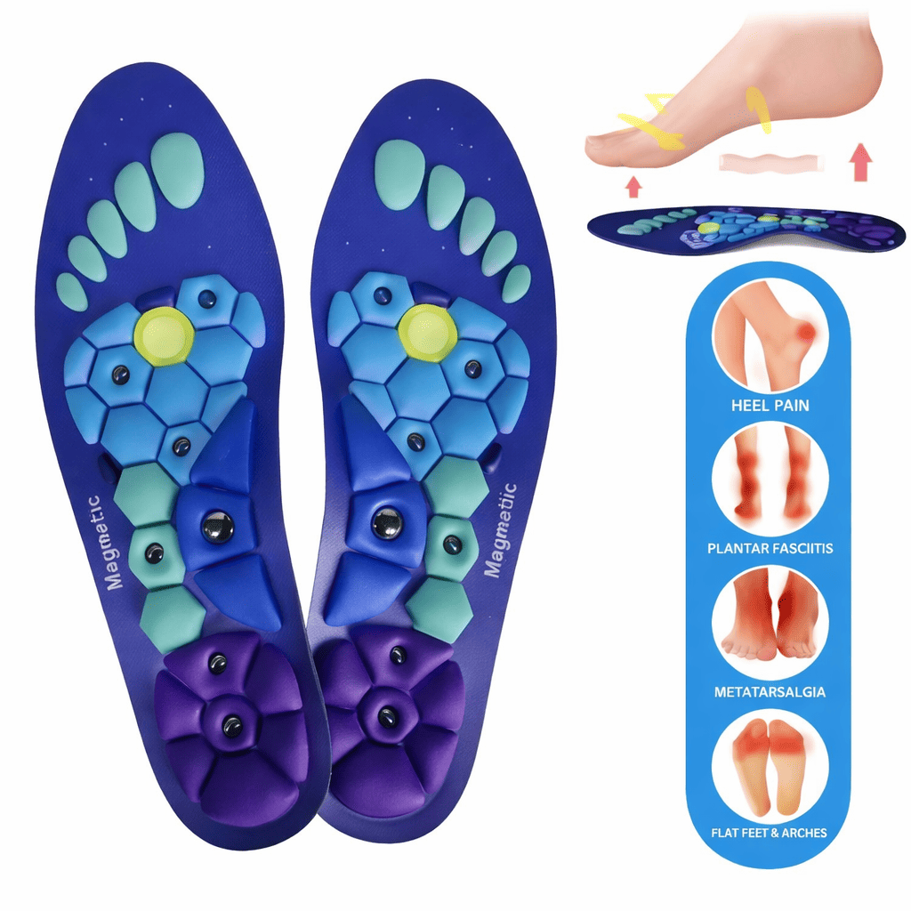 Magnetic Comfortable Acupoint Massage Insoles - Groffit