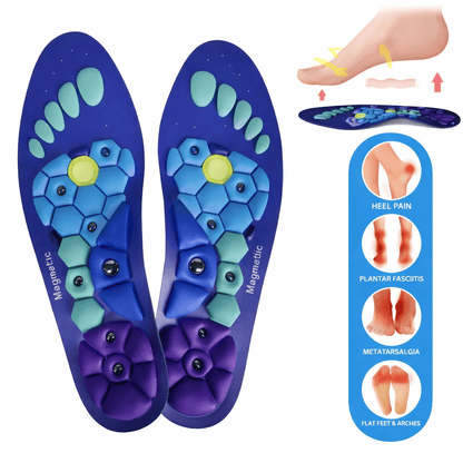 Magnetic Comfortable Acupoint Massage Insoles - Groffit