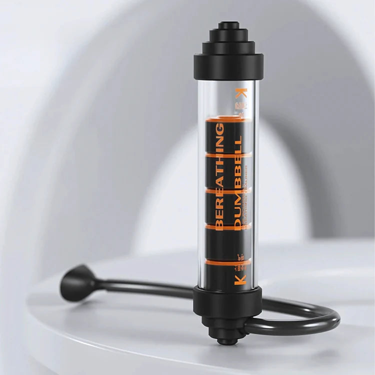 You can Bring Breathing Dumbell To Any Where And All Time