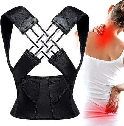 Adjustable Posture Corrector – Upper& Lower Back Support Brace